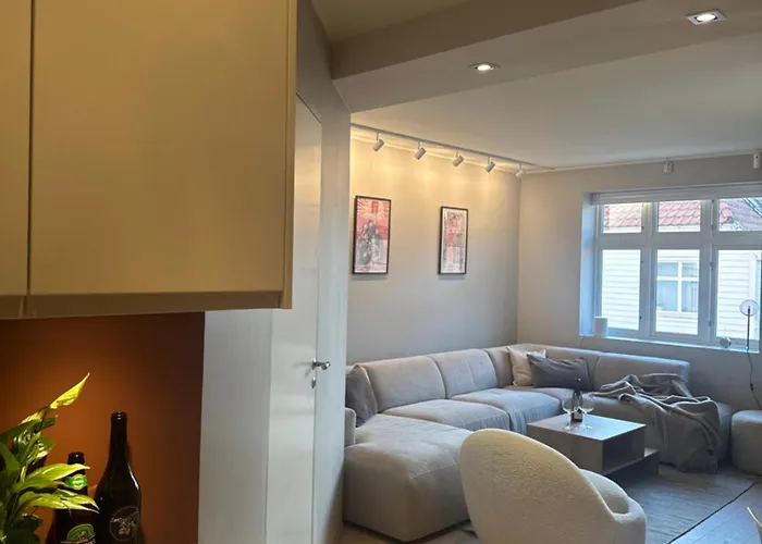 Apartmán Stylish 2br With Patio And Smart Tv - 10 Min To Bryggen